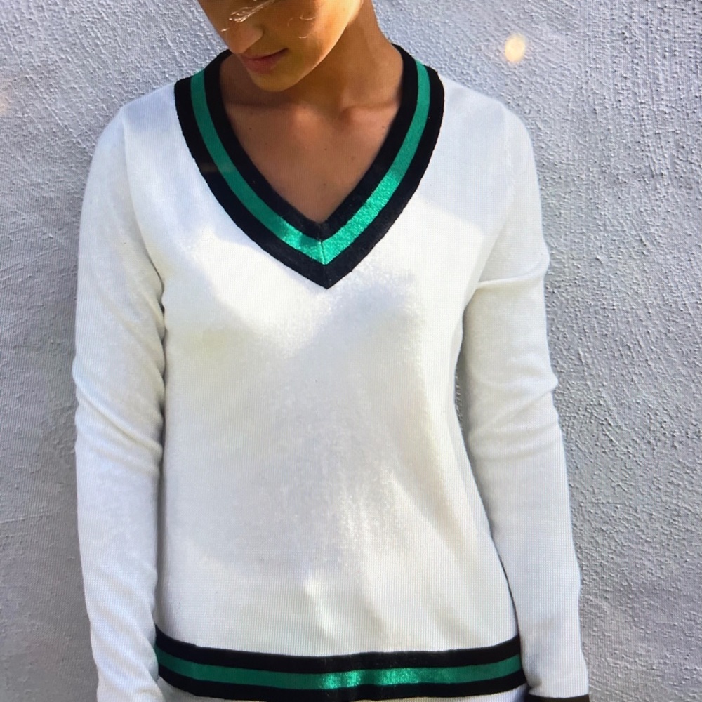 COTTON SILK SWEATER BY BRODIE CASHMERE